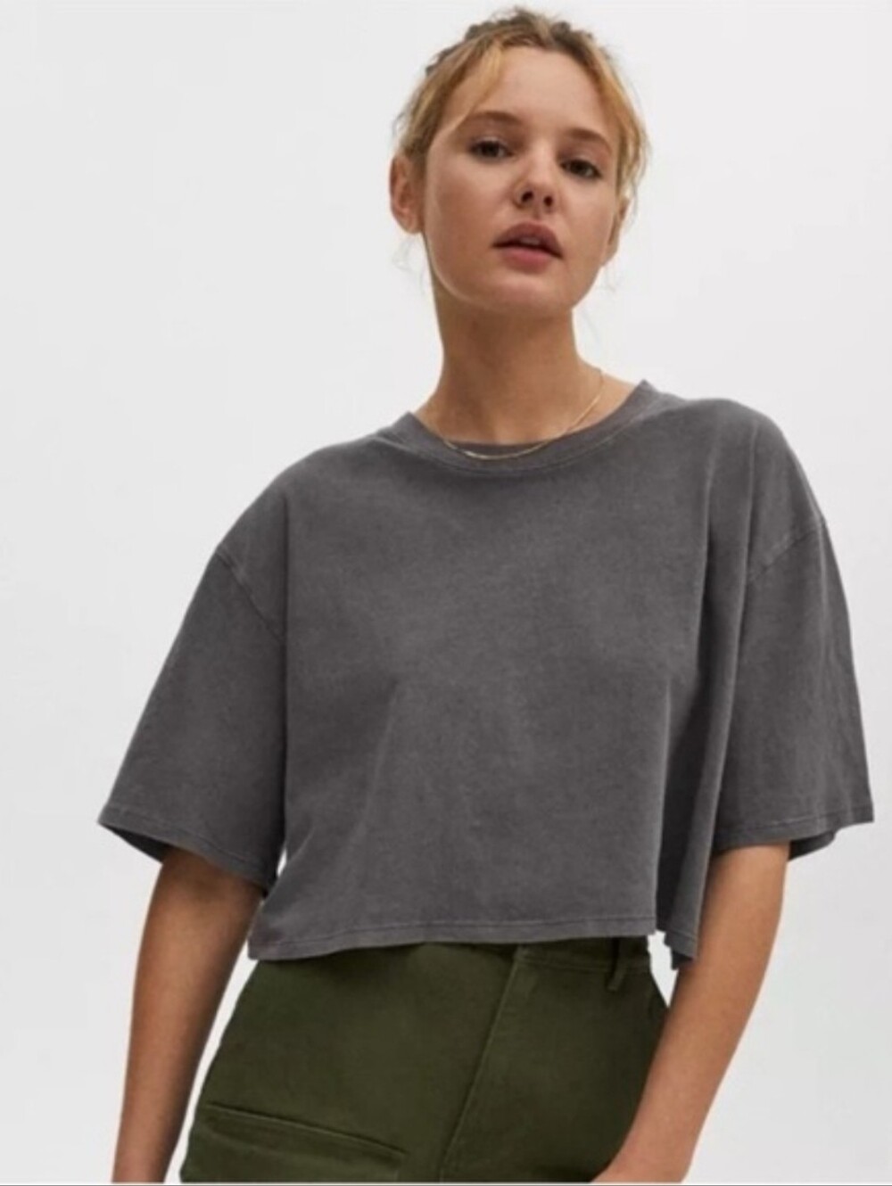 aritzia x Tna laid back t-shirt taupe